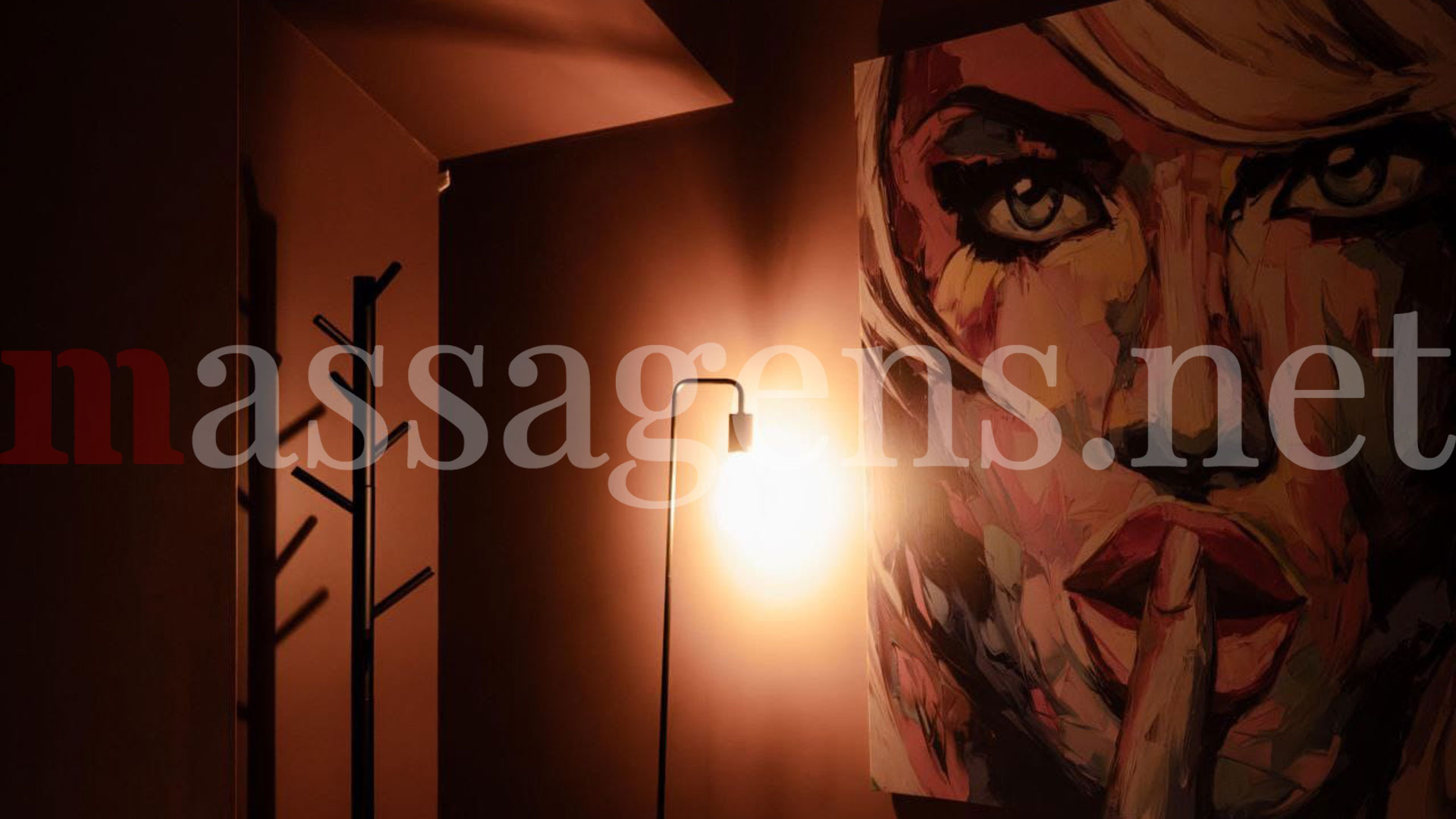 Foto horizontal Massagista Instalações