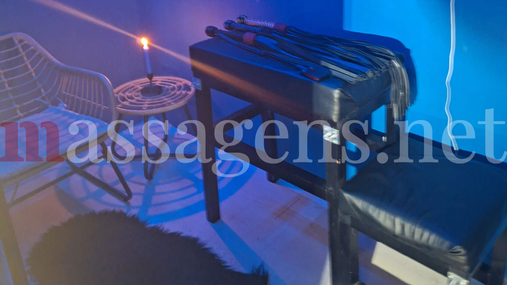 Poster Massagista Fetish & BDSM