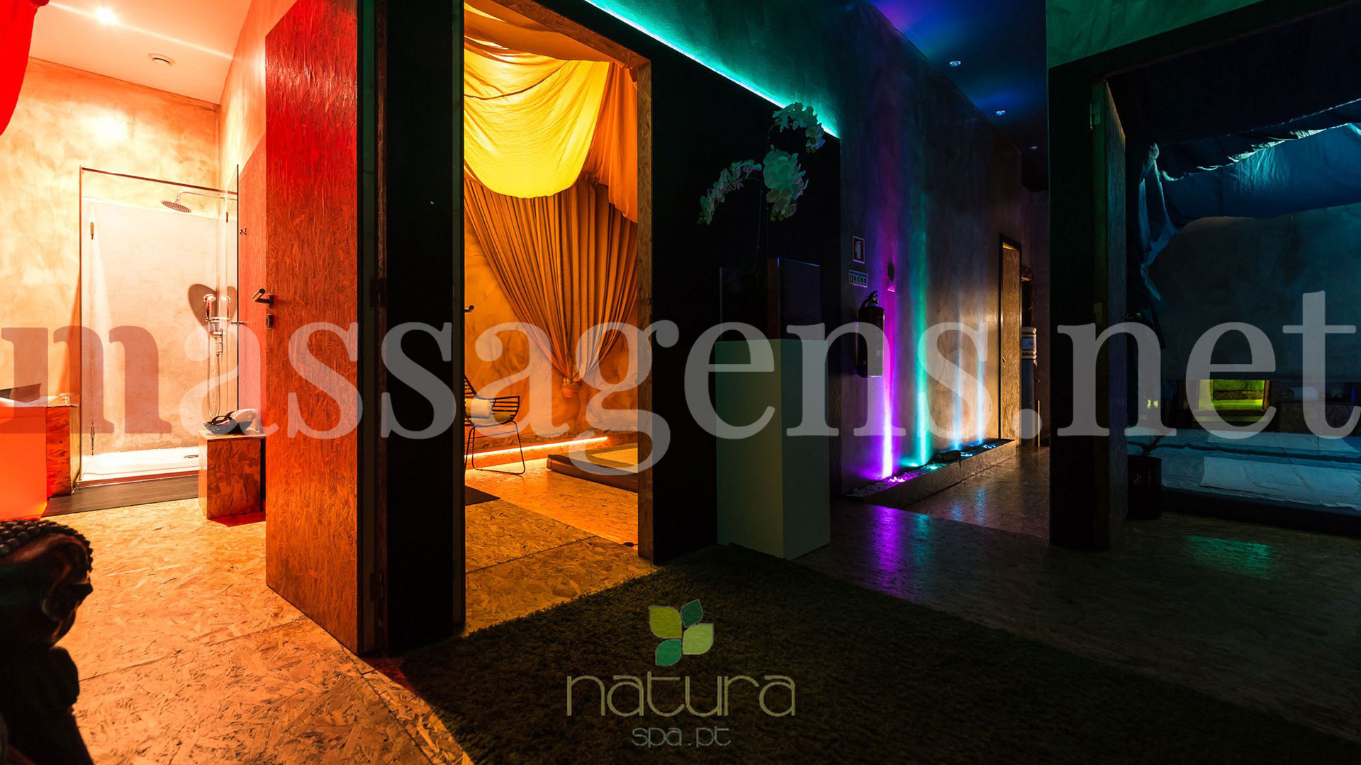 Poster Massagista Instalações